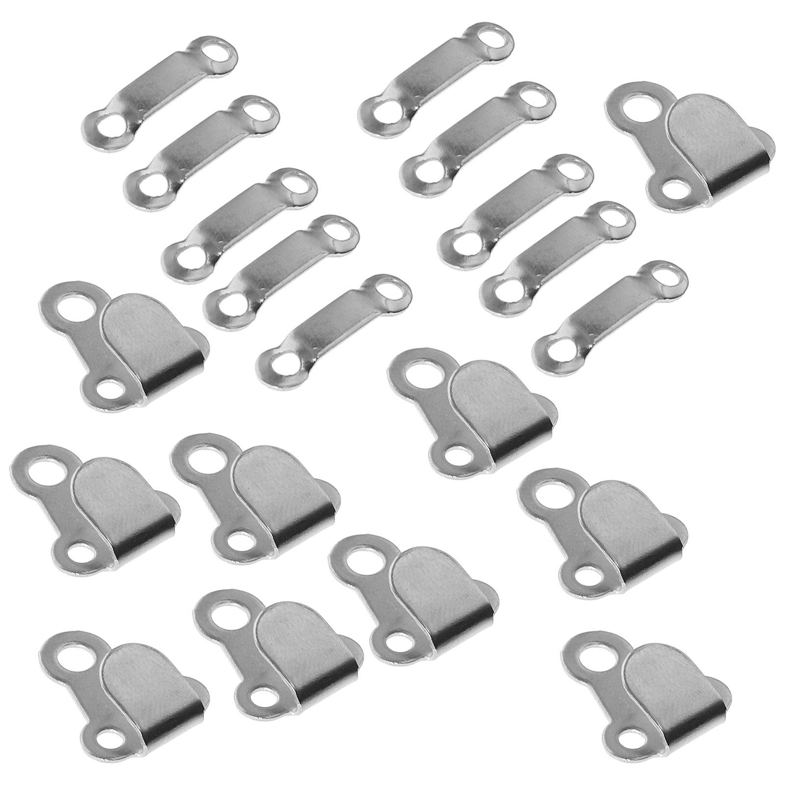 Hook Eye Fastener - 10 Sets Hosenhaken aus Metall, starke