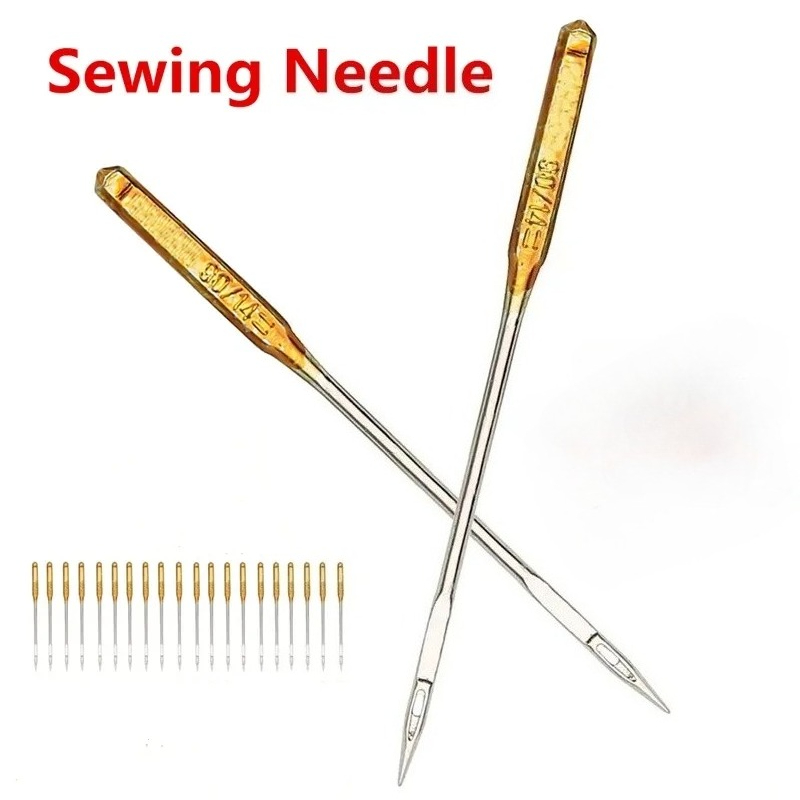 Twin Needle Stretch - Professionelles 20-teiliges Nähmaschinennadelset aus Edelstahl, Größe