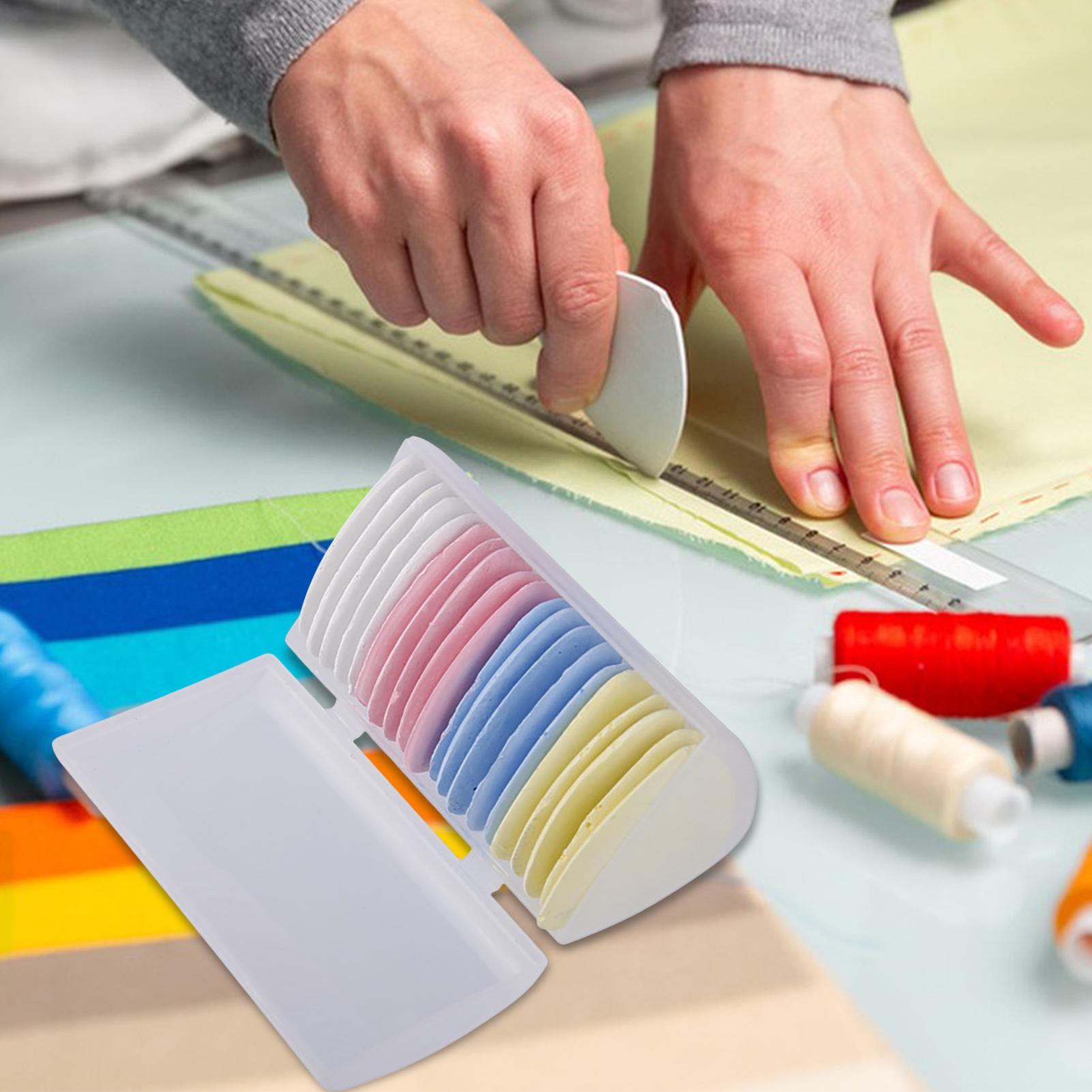 Tailor Chalk Marker - 10/20/30 Stück Stoff-Schneiderkreide, abwischbarer Stoffmarker, Patchwork-Kleidung,