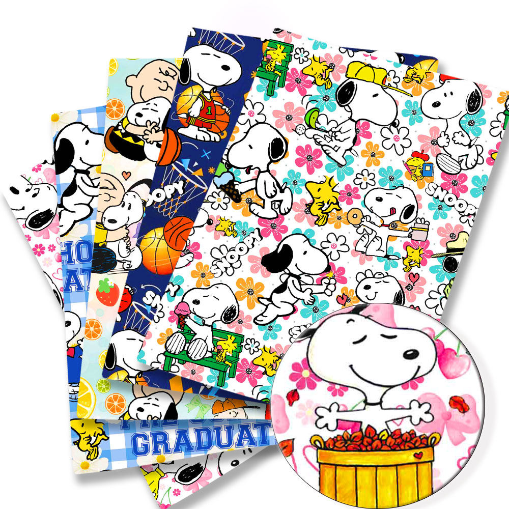 Sewing Textiles - TAKARA TOMY Snoopy Stoff, 140 x