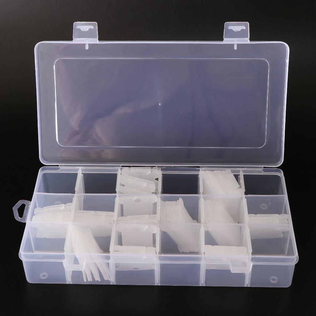 Embroidery Floss Thread - Stickgarn-Organizer Aufbewahrungsbox mit 18 Fächern für