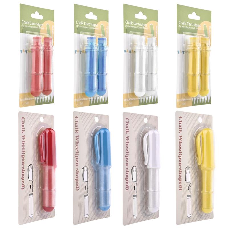Tailor Chalk Marker - Stoffkreide, löschbare Stoffstifte für die Schneidermarkierung,