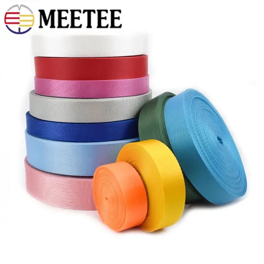 Binding Tape Bias - 42 Meter bunter Nylon-Gurtbandriemen 20-50mm Dekorband
