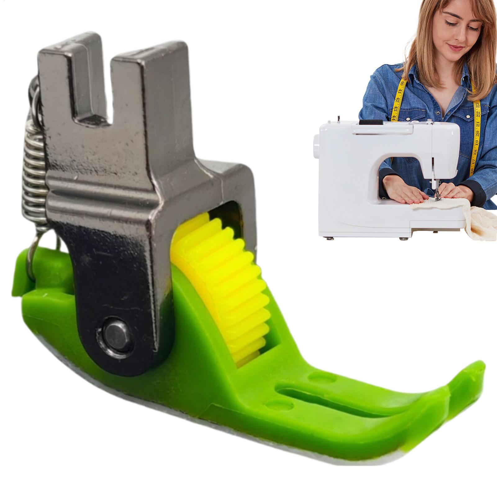 Sewing Factory - Neues Modell Flachbett-Nähmaschinen-Zubehör: Reißverschluss-Rollendrückerfuß, Nähfuß für
