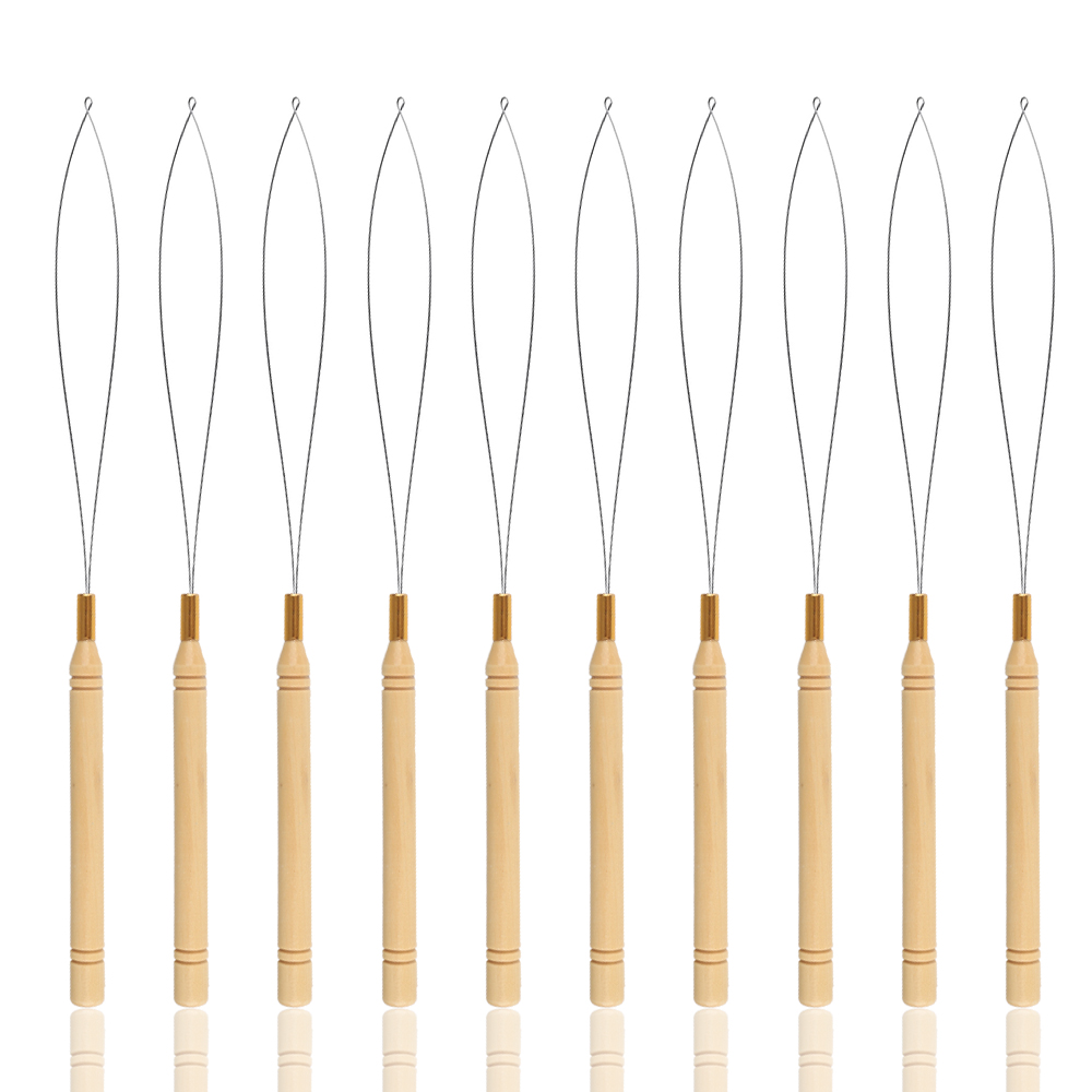 Needle Threader Tool - 10 Stück Mikro ringe Schleife Werkzeug