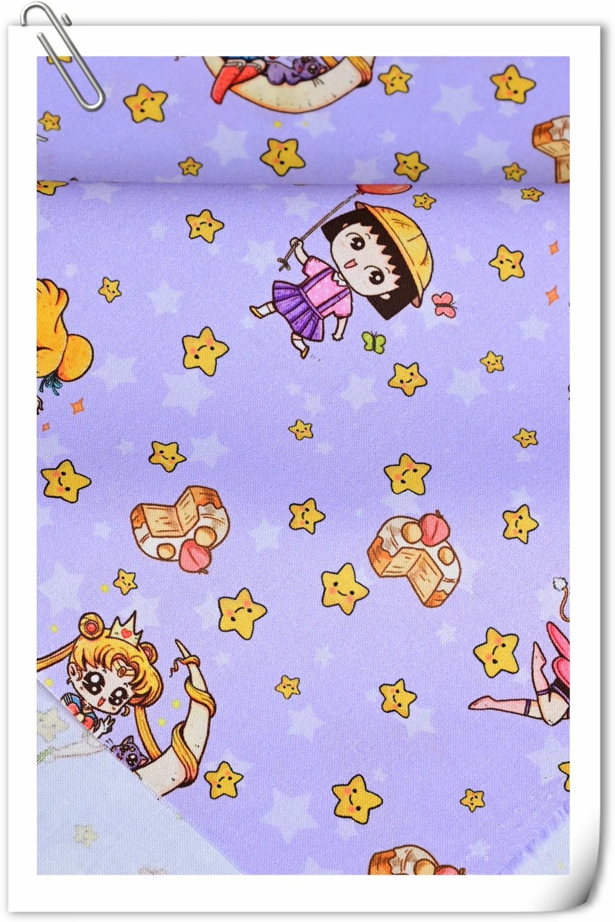 Sailor Moon Stars Cartoon Mädc – Sewing Textiles Bewertung und Preis