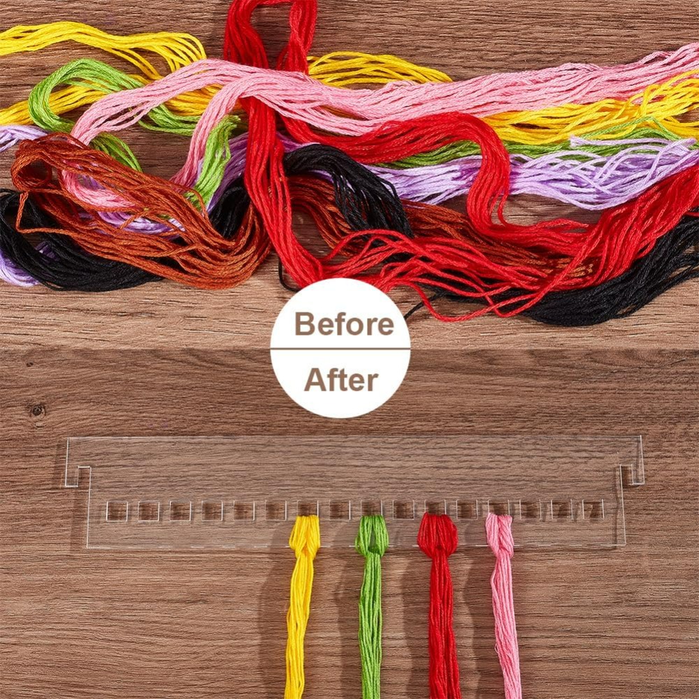 16 Positionen Zahnseide-Organi – Embroidery Floss Thread Bewertung und Preis