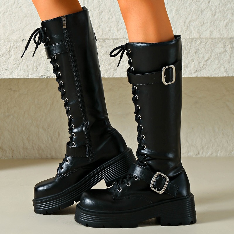 Plateau-Stiefel mit klobiger S – Sewing Cloth Bewertung und Preis