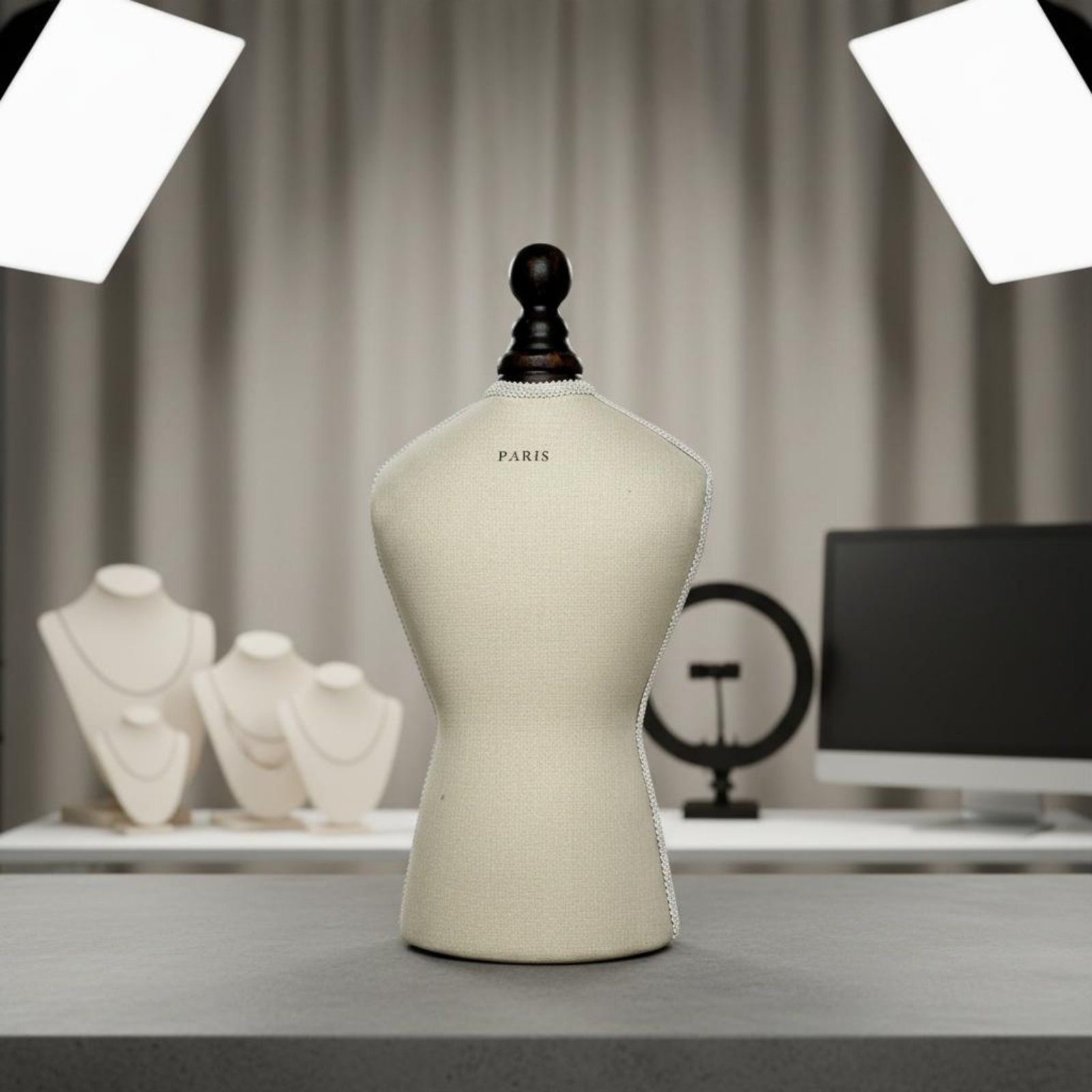 Halsketten-Büstenständer für d – Dress Form Mannequin Bewertung und Preis
