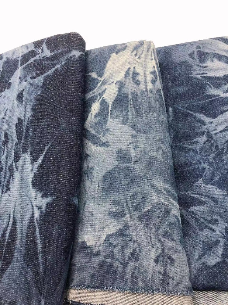 Batik-Denim-Stoff per Meter fü – Sewing Tie Dye Bewertung und Preis