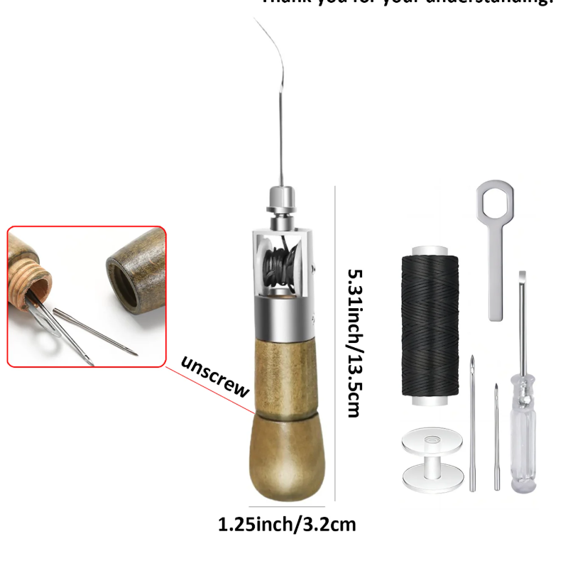 Professionelles Leder-Nähset,  – Textile Sewing Kit Bewertung und Preis