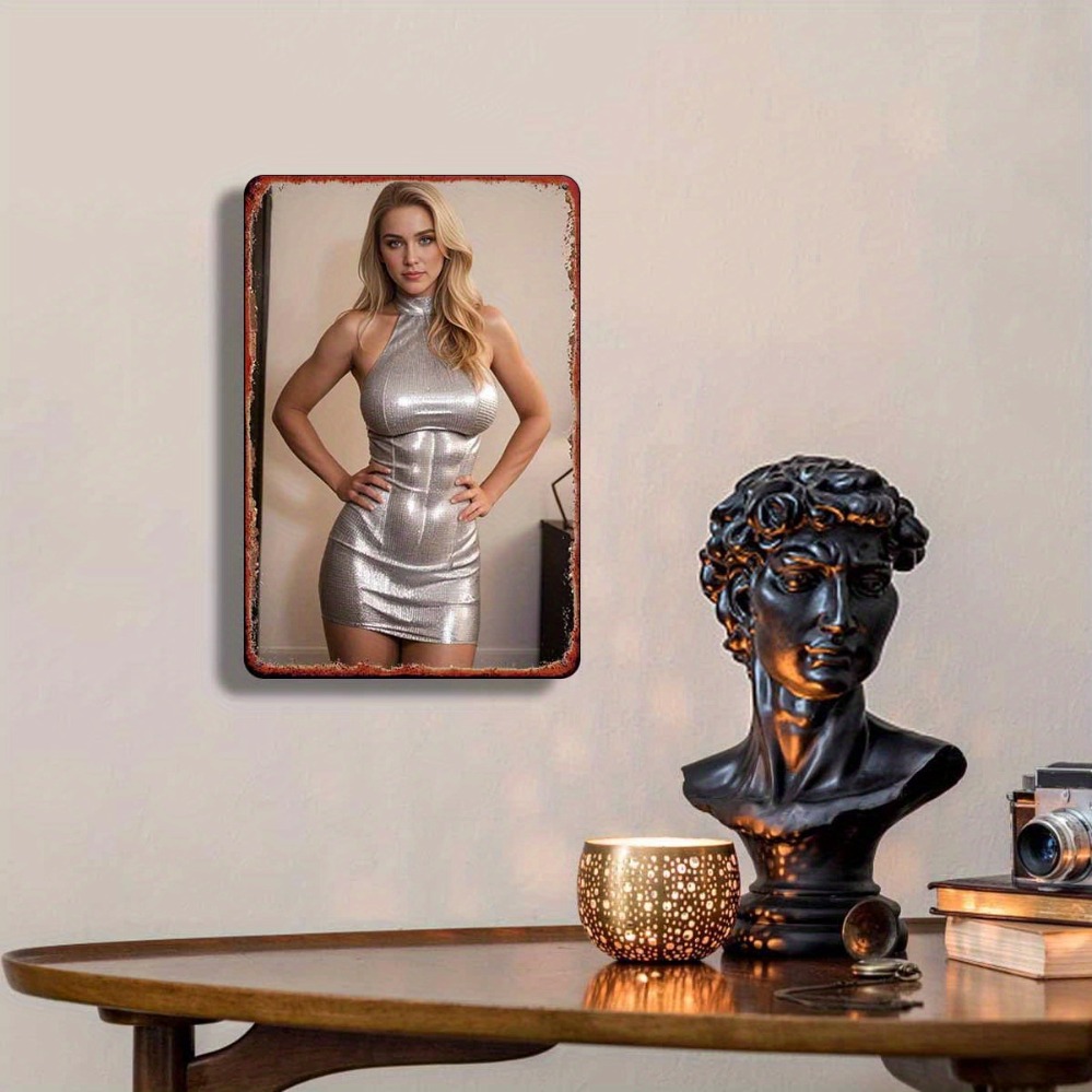 SHEINMETAL Silberne Metallisch – Dress Form Mannequin Bewertung und Preis