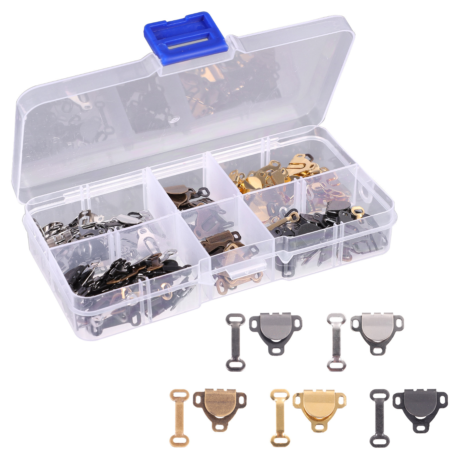 150-teiliges Set aus Haken und – Hook Eye Fastener Bewertung und Preis