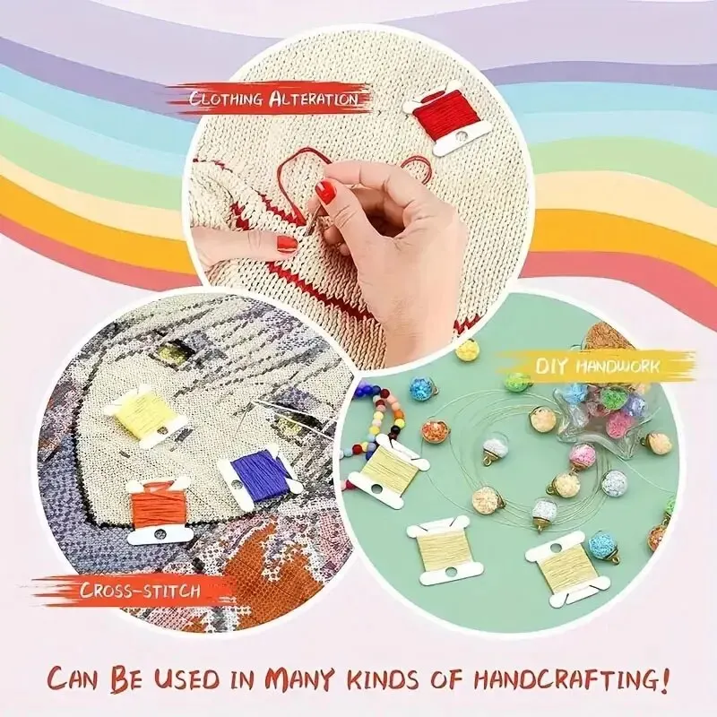 Stickgarn-Organizer 100 Stück  – Embroidery Floss Thread Bewertung und Preis