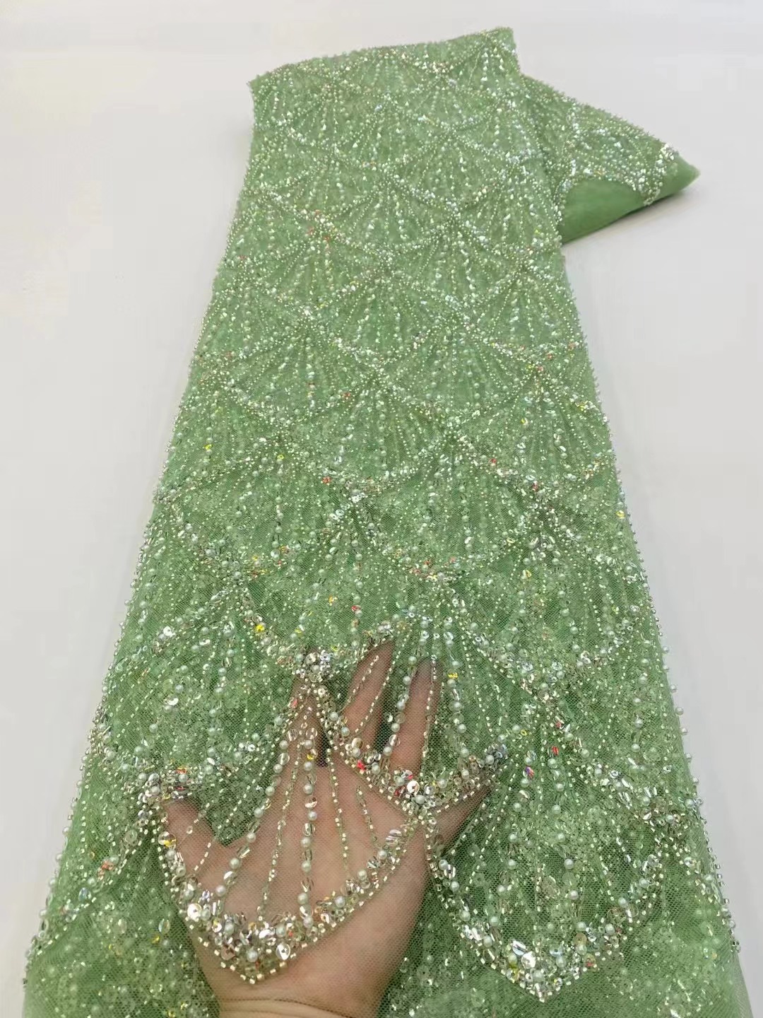 Afrikanischer Tüll-Spitzenstof – Sewing Net Bewertung und Preis