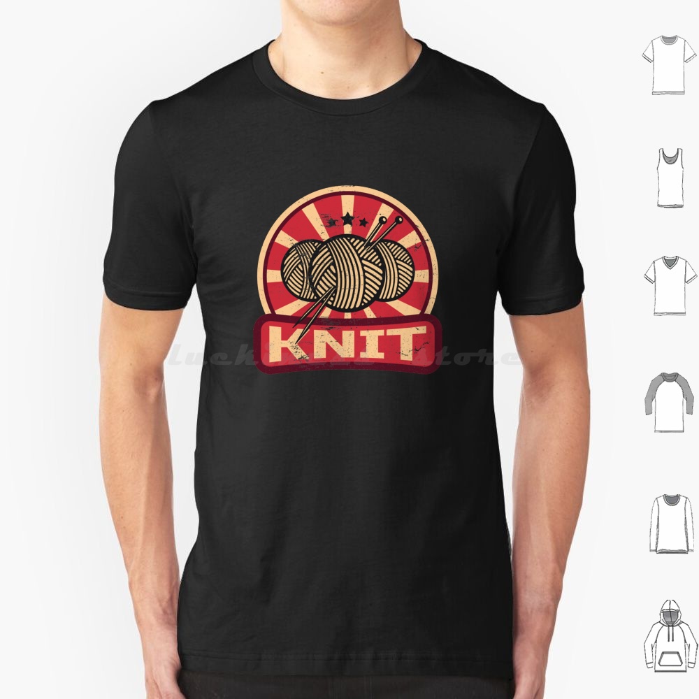 Stricken Propaganda T Shirt 6x – Sewing Machine Yarn Bewertung und Preis