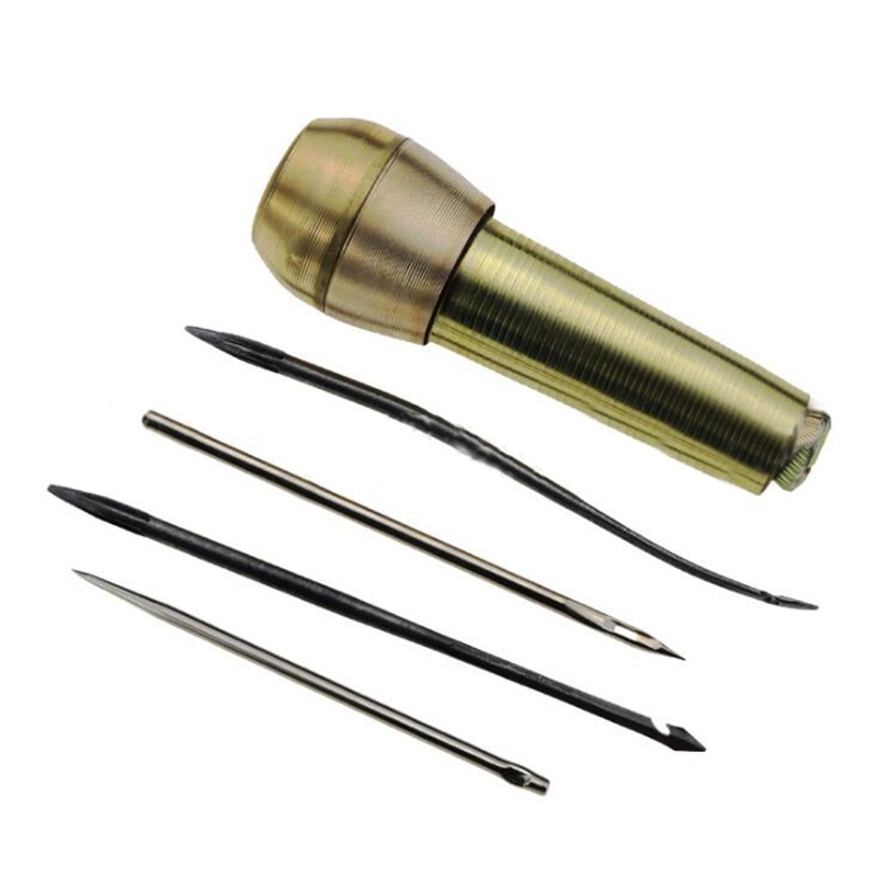 Kupfer Griff Nähen Ahle DIY Ha – Needle Threader Tool Bewertung und Preis