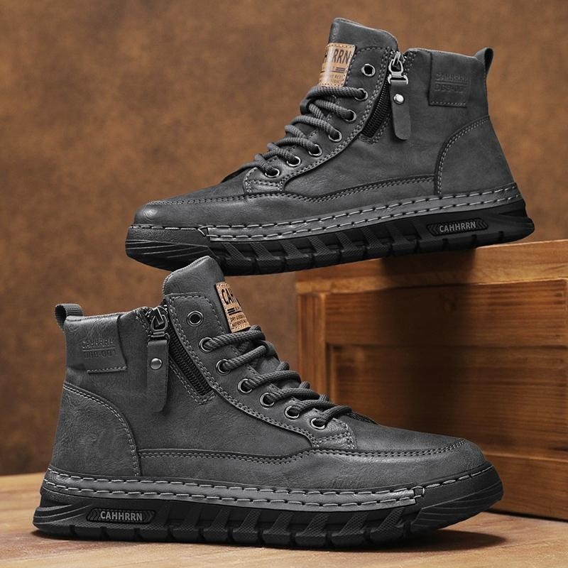 Herren Leder High-Top Stiefele – Sewing Cloth Bewertung und Preis