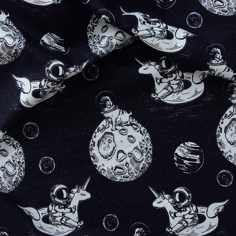 Astronaut Baumwolle Handgemach – Sewing By Bewertung und Preis