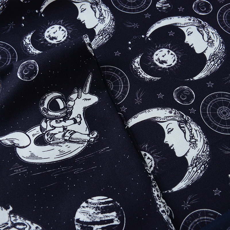 Astronaut Baumwolle Handgemach – Sewing By Bewertung und Preis
