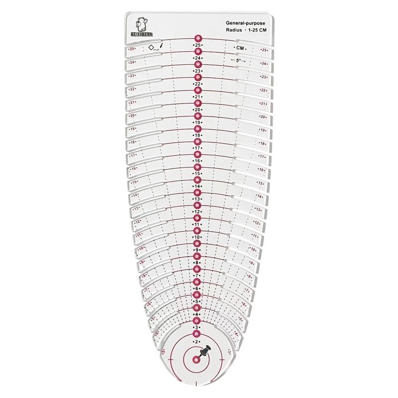 39BB Rutschfestes Nählineal, M – Is Sewing Textile Art Bewertung und Preis