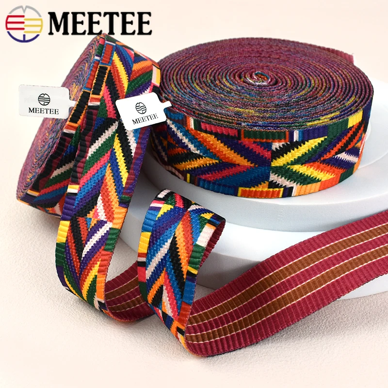 2/5M Meetee 32-50mm Ethnische  – Binding Tape Bias Bewertung und Preis