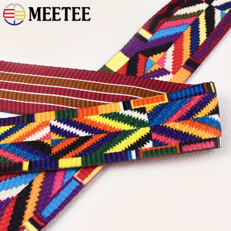 2/5M Meetee 32-50mm Ethnische  – Binding Tape Bias Bewertung und Preis