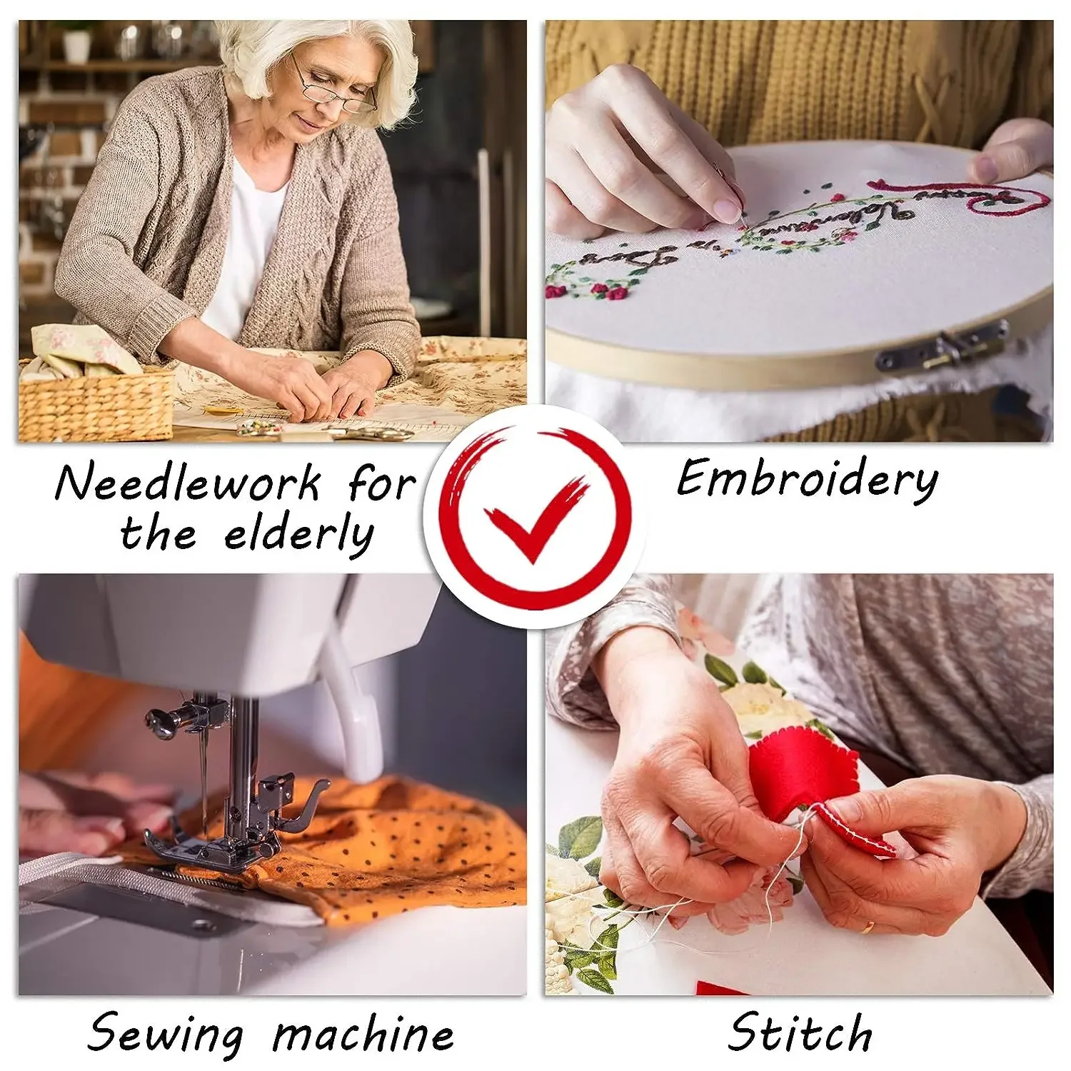 6-teiliges Nadeleinfädler-Set  – Textile Sewing Kit Bewertung und Preis