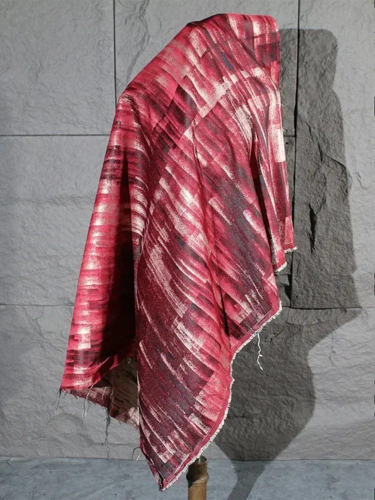 Roter Ölgemälde-Effekt Batik U – Sewing Tie Dye Bewertung und Preis