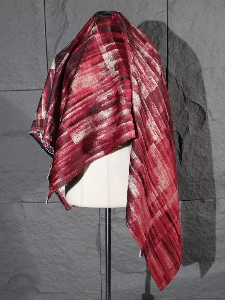 Roter Ölgemälde-Effekt Batik U – Sewing Tie Dye Bewertung und Preis