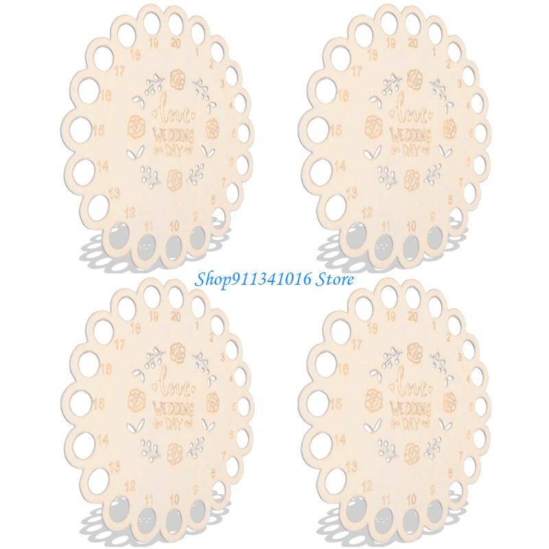 4pcs Holz Stickerei Floss Holz – Embroidery Floss Thread Bewertung und Preis