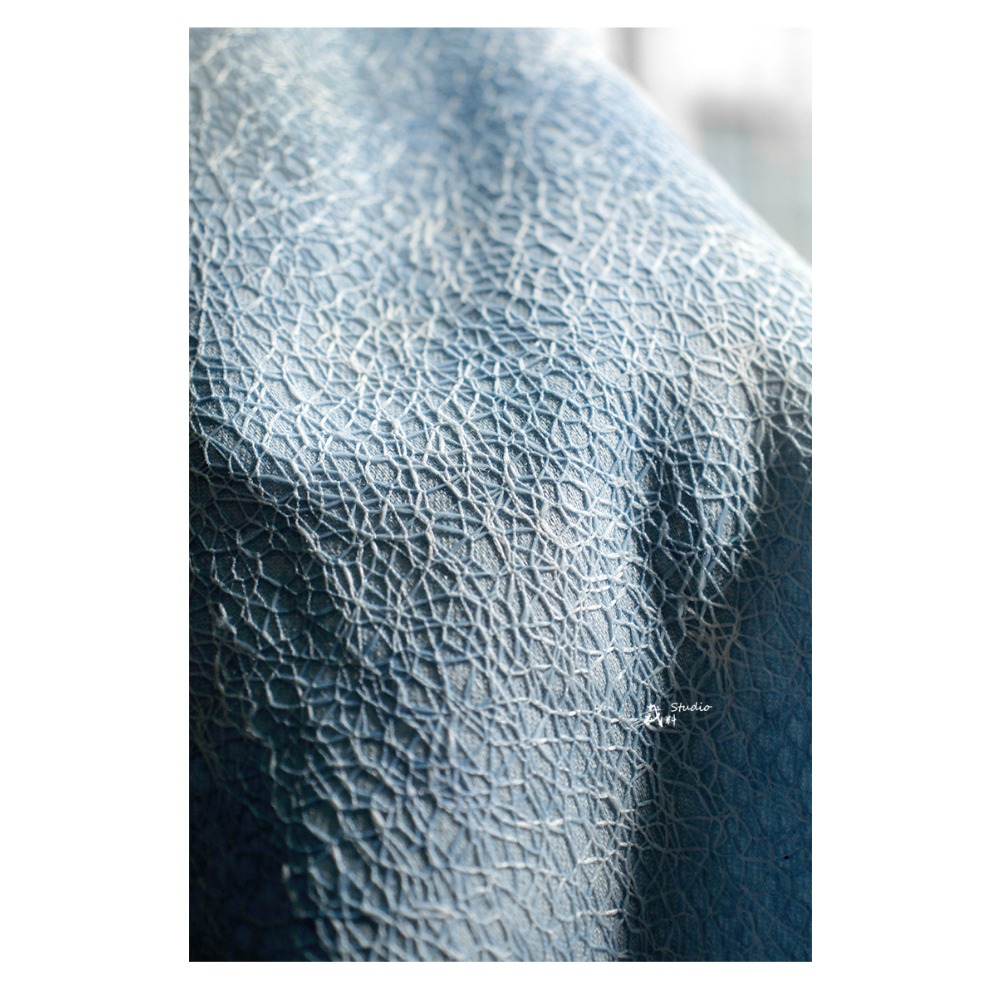 3D-Pulsmuster Tie-Dye Blau Unr – Sewing Tie Dye Bewertung und Preis