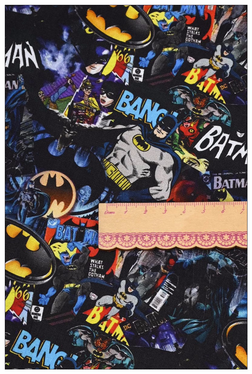 Batman Bandai Anime Design 100 – Sewing Textiles Bewertung und Preis
