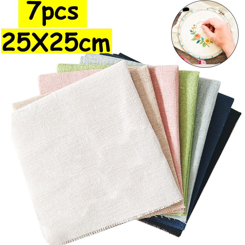 7-teiliges Set aus 25 x 25 cm  – Is Sewing Textile Art Bewertung und Preis