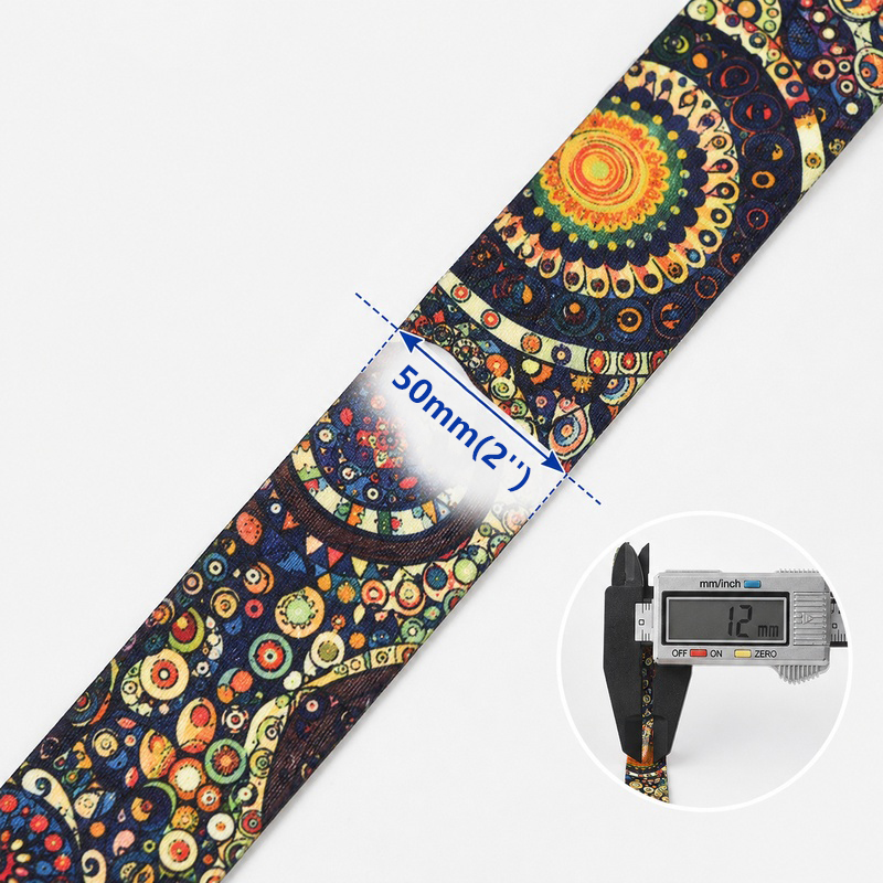 5 Meter 50mm Bedrucktes Gurtba – Binding Tape Bias Bewertung und Preis