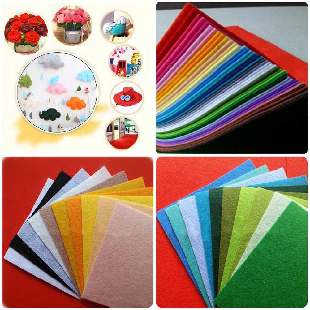 40 Stück mehrfarbige Vliesstof – Is Sewing Textile Art Bewertung und Preis