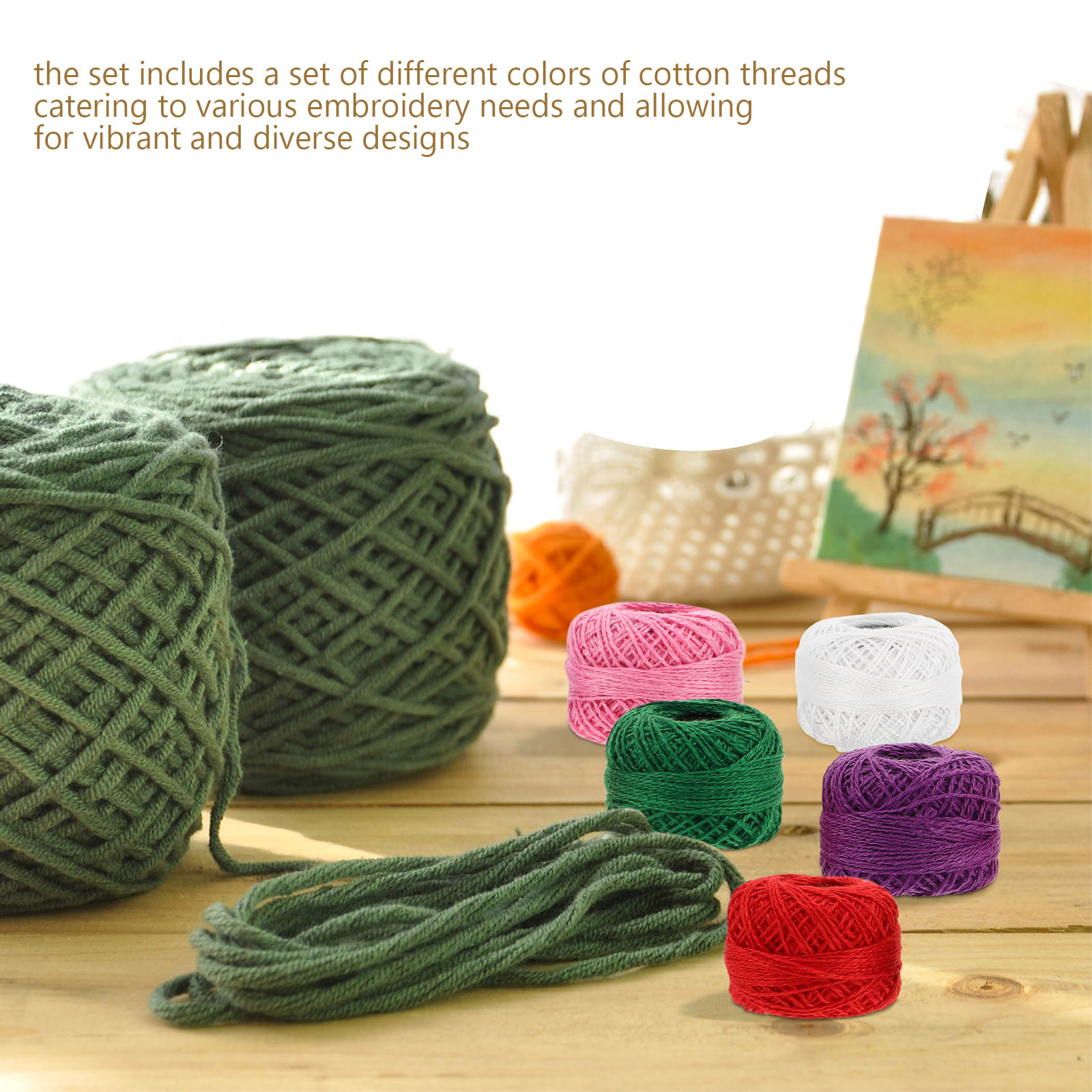 12 Stück Baumwoll-Stickgarn Bu – Embroidery Floss Thread Bewertung und Preis