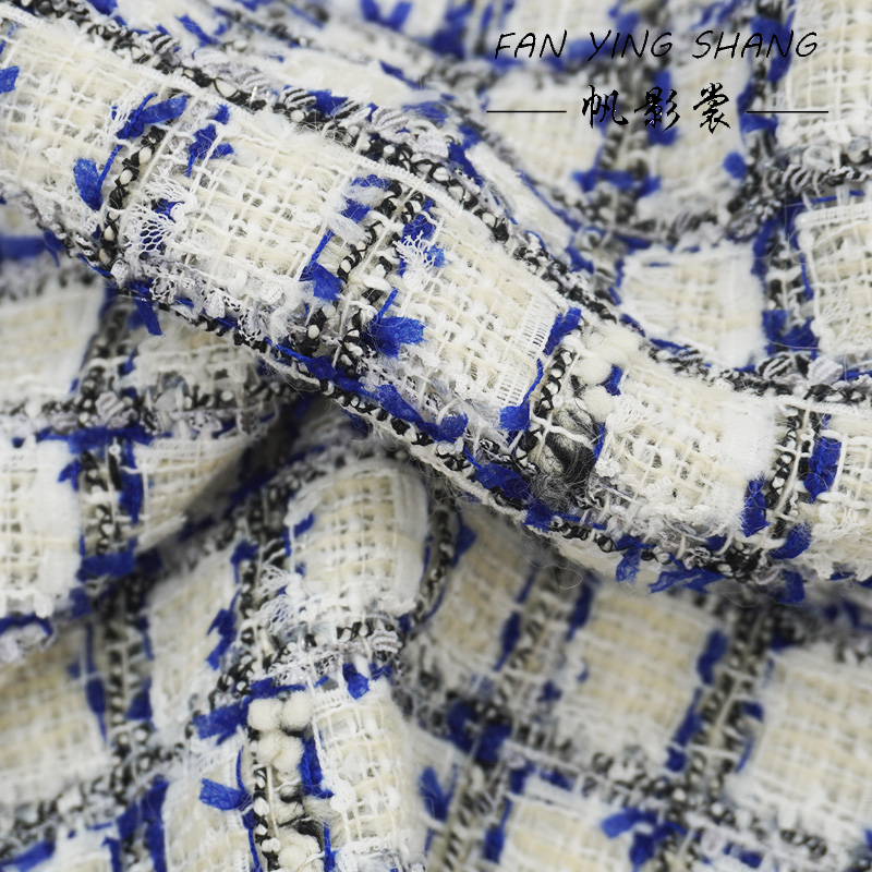 Blau Schwarz Plaid Schmetterli – Sewing Tweed Fabric Bewertung und Preis