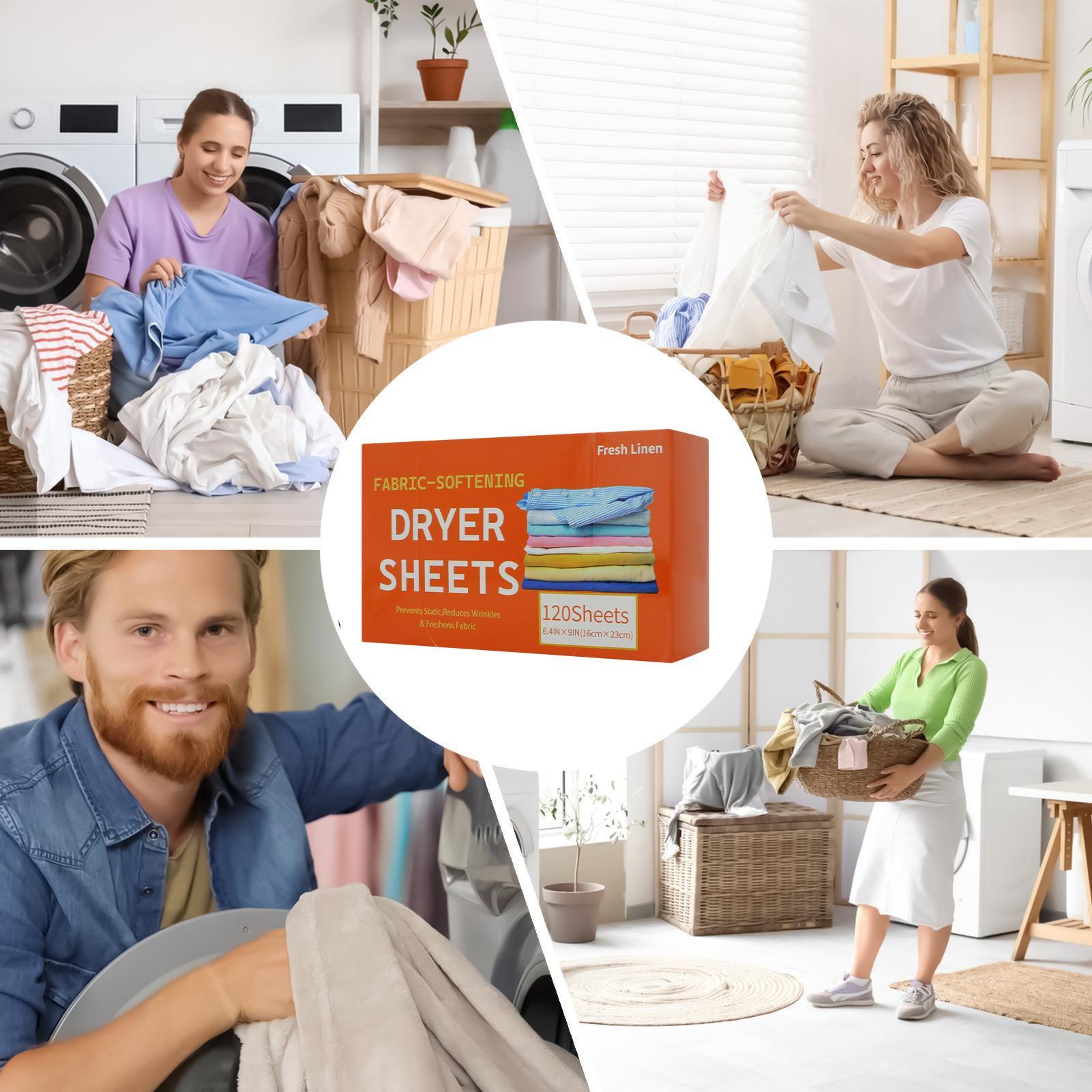 Wäsche-Weichspüler-Blätter 120 – Fabric Softener Sheet Bewertung und Preis