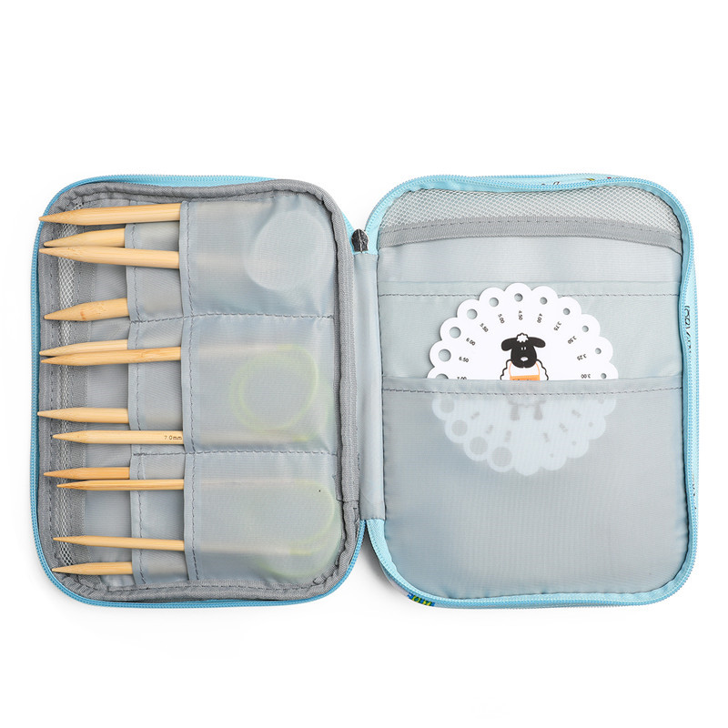 Leeres Etui für Stricknadeln,  – Textile Sewing Kit Bewertung und Preis