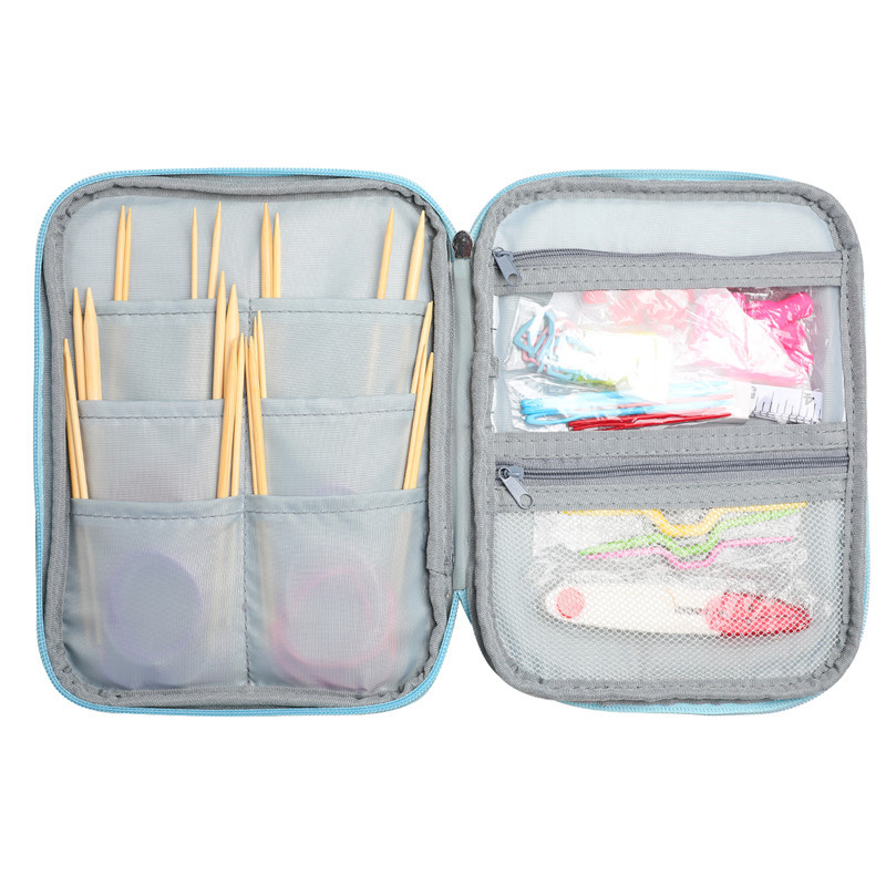 Leeres Etui für Stricknadeln,  – Textile Sewing Kit Bewertung und Preis