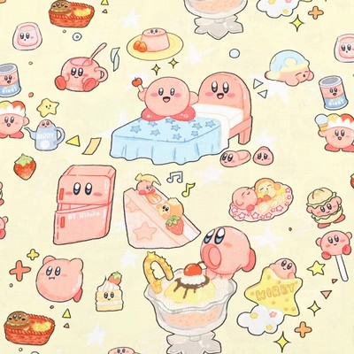 Cartoon Kirby 100er Baumwollst – Sewing Textiles Bewertung und Preis