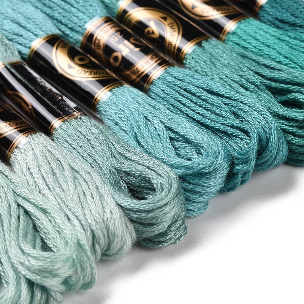 1 Set 8 Stränge 0,5mm 6-fädige – Embroidery Floss Thread Bewertung und Preis