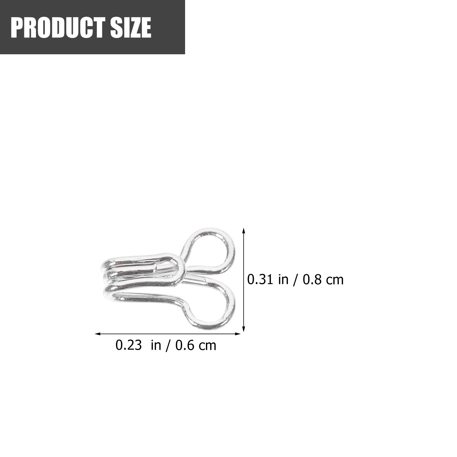 100 Stück Kupfer-Haken-und-Öse – Hook Eye Fastener Bewertung und Preis