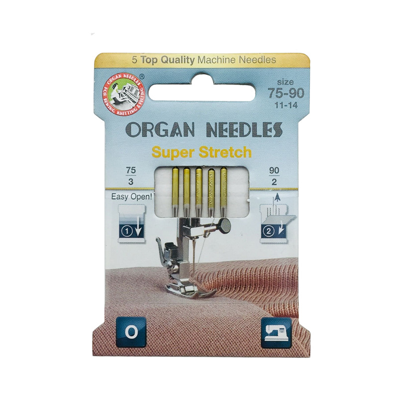 5 stücke Hohe Qualität Orgel N – Twin Needle Stretch Bewertung und Preis
