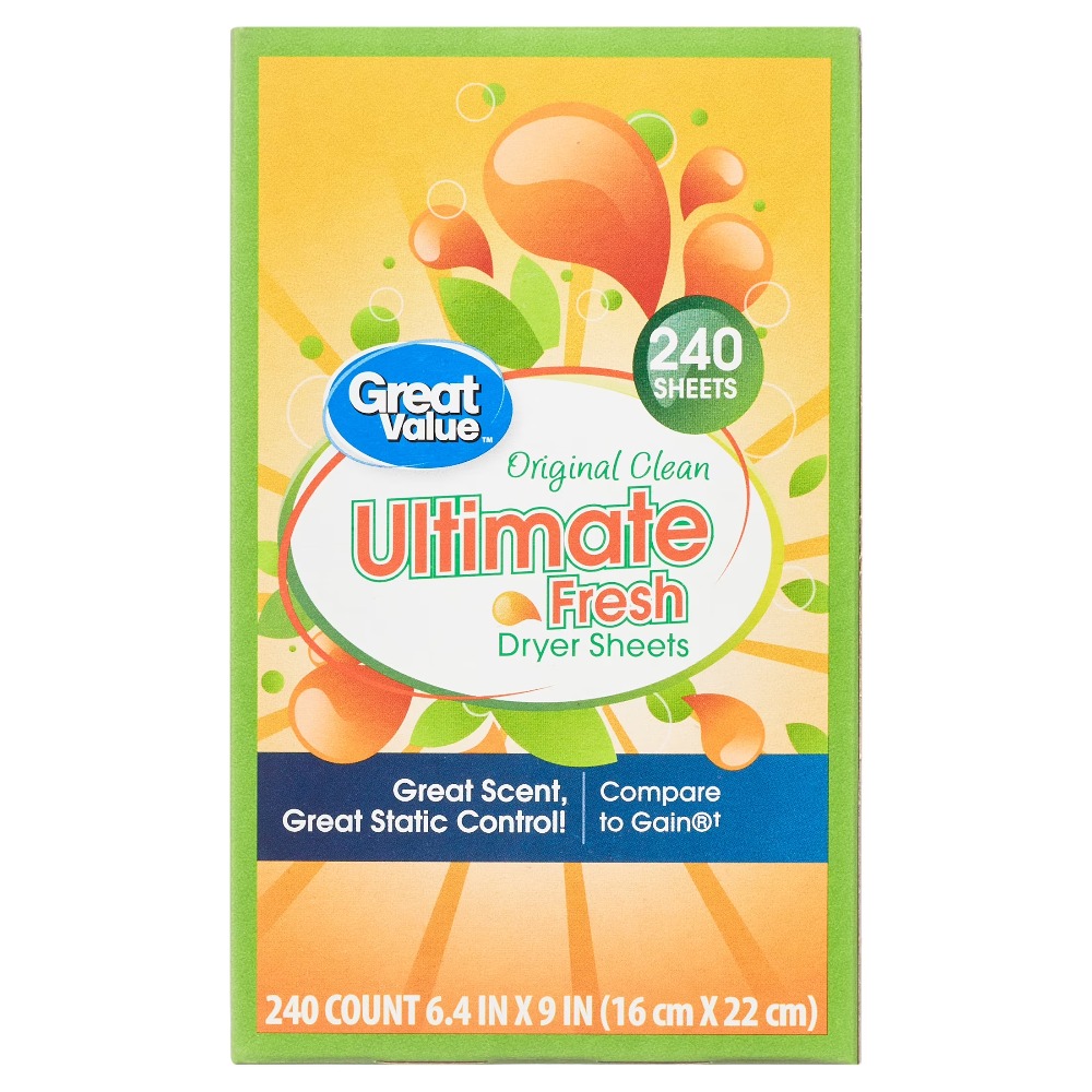 Ultimate Fresh Trocknertücher  – Fabric Softener Sheet Bewertung und Preis